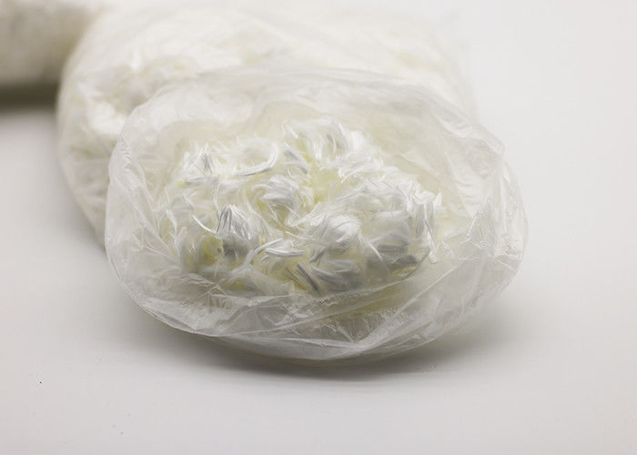 Filament à haute teneur en silice à haute teneur en fibres et à longueur de 3 à 6 mm
